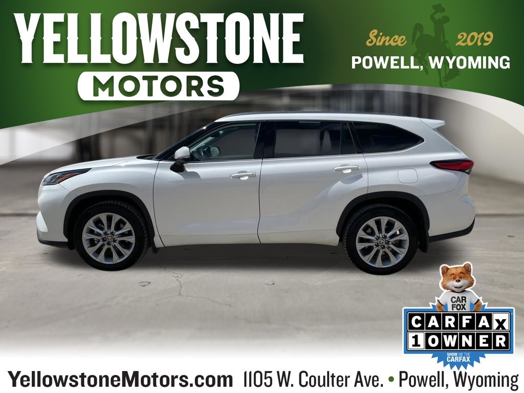 White (Blizzard Pearl) 2021 Toyota Highlander Limited AWD SUV / Crossover All-Wheel Drive 8-Speed Automatic