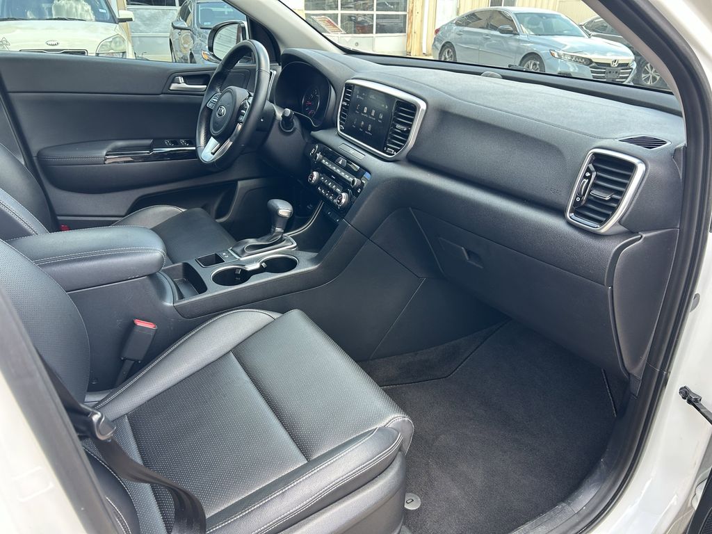 2021 Kia Sportage EX White at DeMontrond Automotive Group