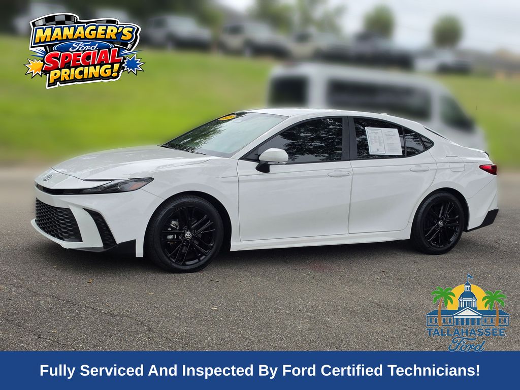 Ice 2025 Toyota Camry Sedan Front-Wheel Drive Continuously Variable Transmission