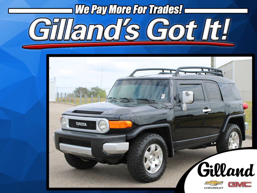 Black 2010 Toyota FJ Cruiser 4WD SUV / Crossover Four-Wheel Drive 5-Speed Automatic
