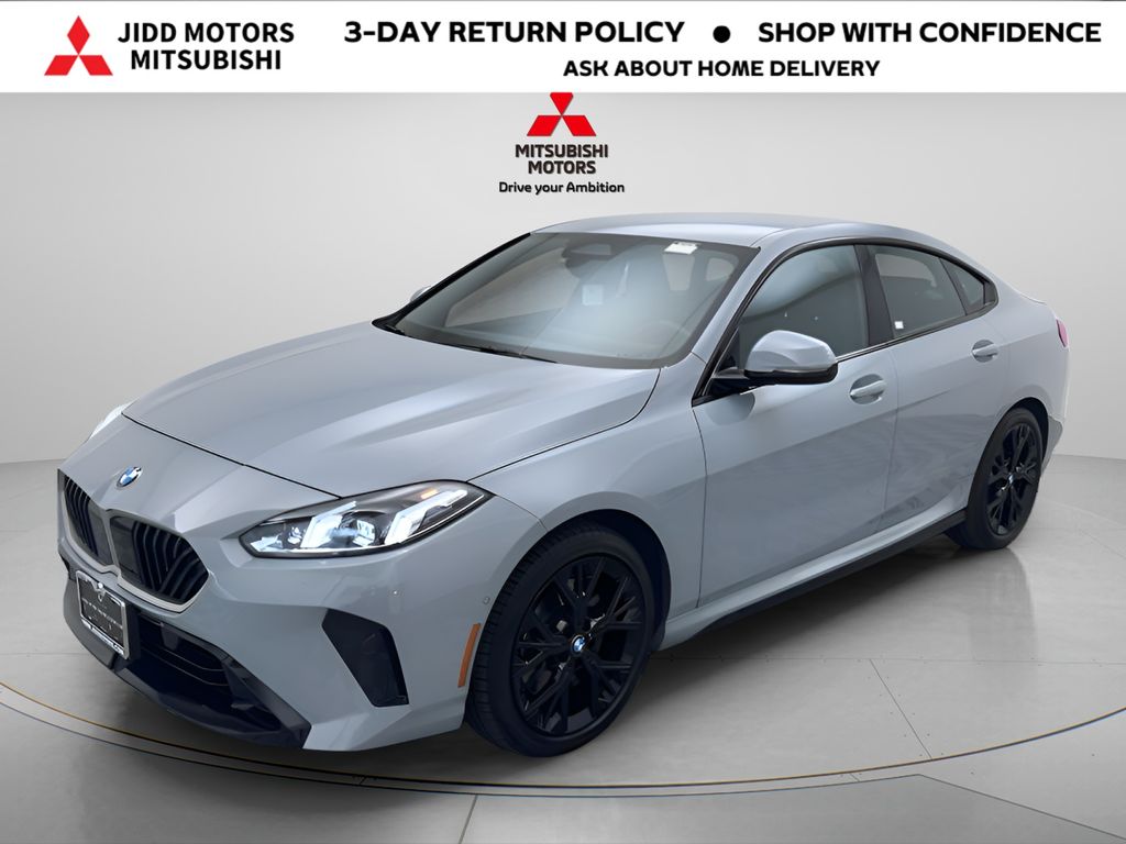 Frozen Pure Gray Metallic 2025 BMW 2 Series Sedan All-Wheel Drive 7-Speed Automatic
