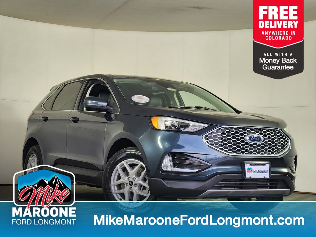 Stone Blue Metallic 2024 Ford Edge SUV / Crossover All-Wheel Drive 8-Speed Automatic