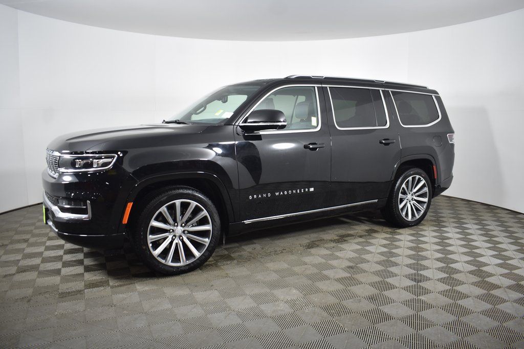 Used 2022 Jeep Grand Wagoneer Series II with VIN 1C4SJVFJ6NS179532 for sale in Forest Lake, Minnesota