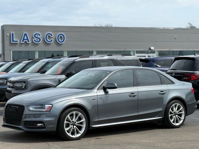 Monsoon Gray Metallic 2015 Audi A4 2.0T quattro Premium AWD Sedan All-Wheel Drive 8-Speed Automatic