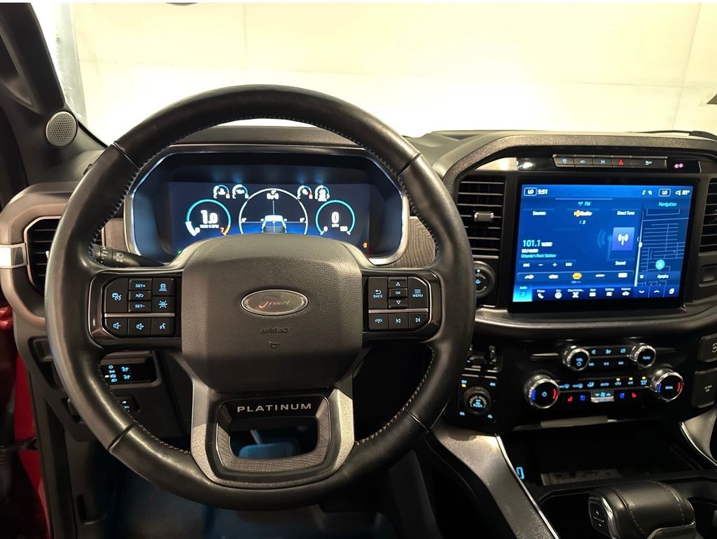 Certified Used 2023 Red Ford Platinum image 8