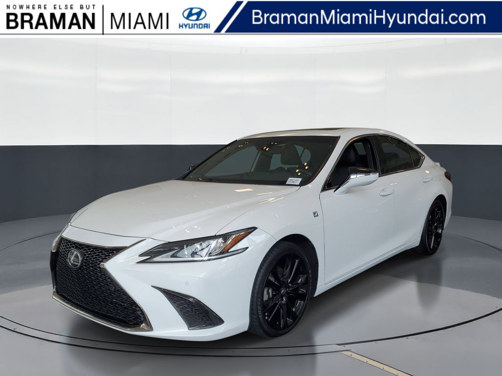 Ultra White 2023 Lexus ES 350 F Sport Handling FWD Sedan Front-Wheel Drive 8-Speed Automatic