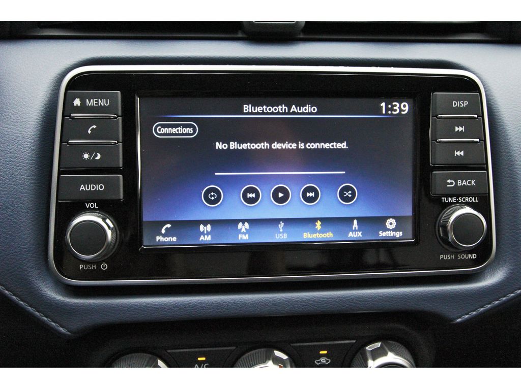 2025 Nissan Versa 1.6 SV White at Baytown Hyundai