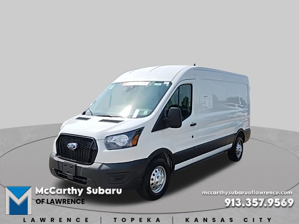 Oxford White 2025 Ford Transit Cargo Van All-Wheel Drive Automatic