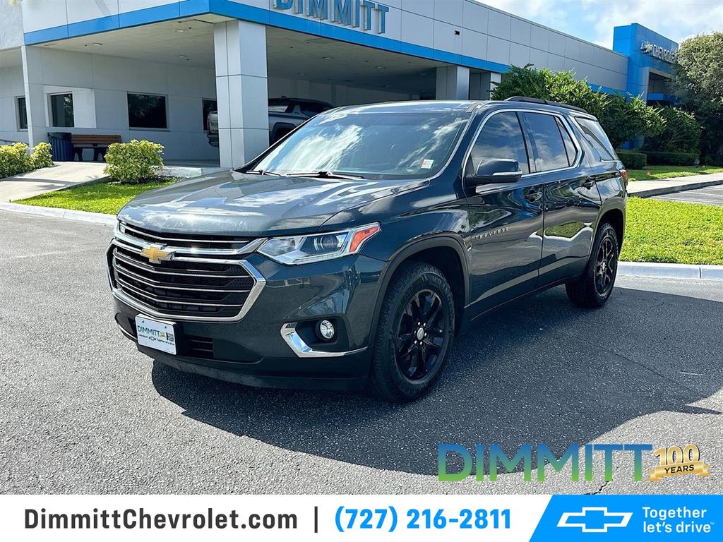 Gray (Graphite Metallic) 2021 Chevrolet Traverse SUV / Crossover Four-Wheel Drive 9-Speed Automatic