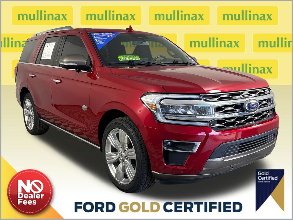 Red Metallic 2022 Ford Expedition SUV / Crossover 4X2 Automatic