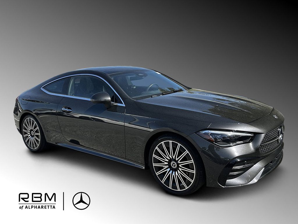 Gray 2025 Mercedes-Benz CLE 300 4MATIC Coupe All-Wheel Drive 9-Speed Automatic