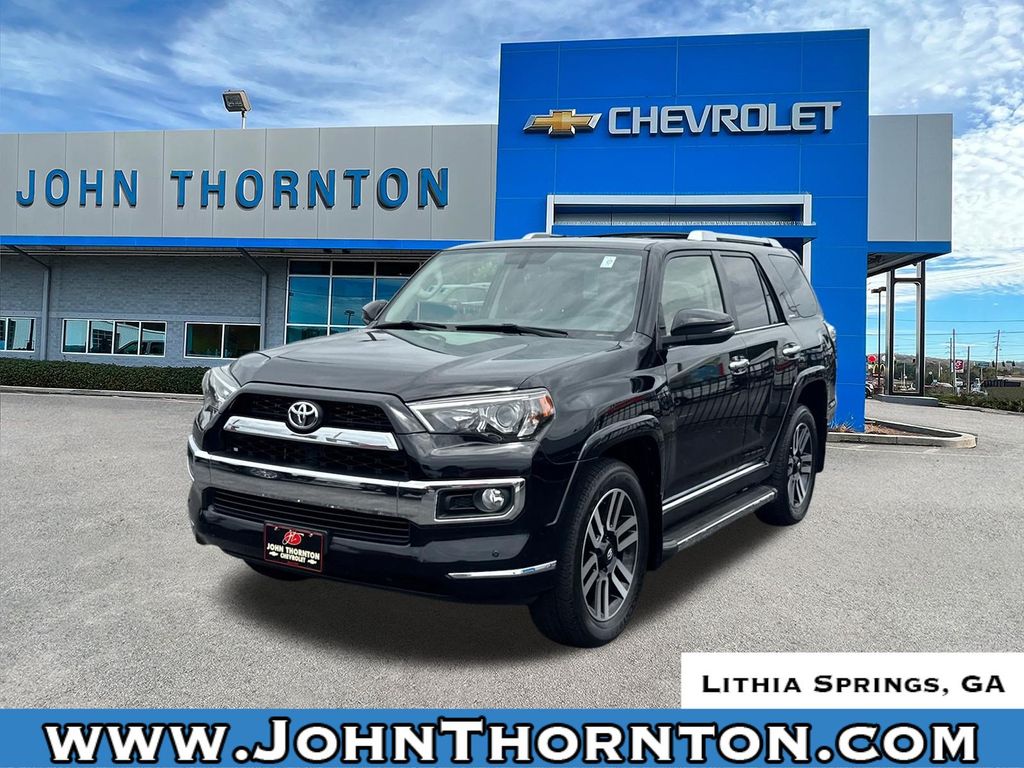 Midnight Black Metallic 2016 Toyota 4Runner SUV / Crossover All-Wheel Drive 5-Speed Automatic Overdrive