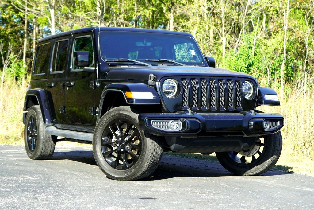 Used Car 2021 Jeep Wrangler  Unlimited Sahara High Altitude For Sale Under $30,000 In Taylor, Texas