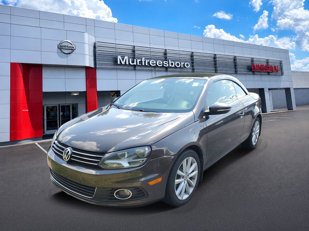 Indium Gray Metallic 2012 Volkswagen Eos Convertible Front-Wheel Drive 6-Speed Dual Clutch