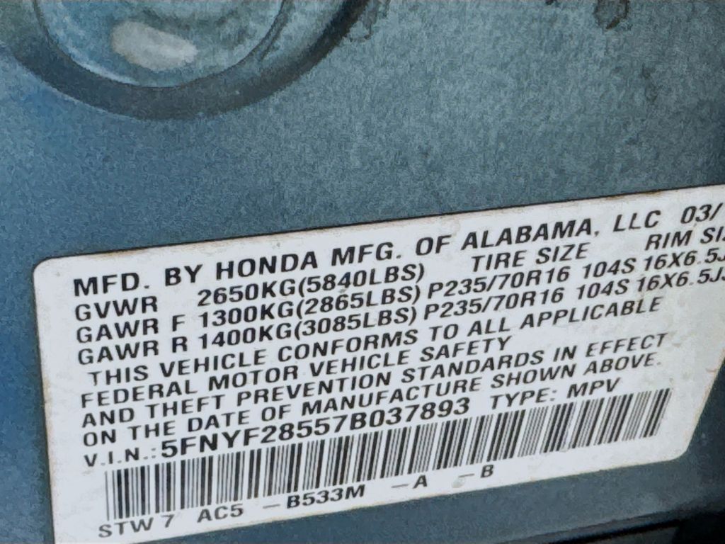 Used Car 2007 Honda Pilot  Ex-l For Sale Under $10,000 In Austin, Texas