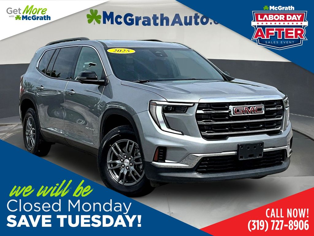 Sterling Metallic 2025 GMC Acadia SUV / Crossover Four-Wheel Drive 8-Speed Automatic