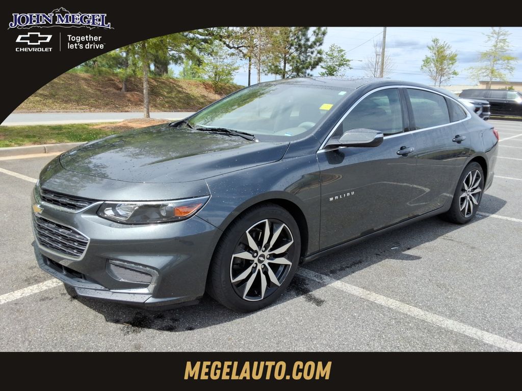 Nightfall Gray Metallic 2016 Chevrolet Malibu 1LT FWD Sedan Front-Wheel Drive 6-Speed Automatic