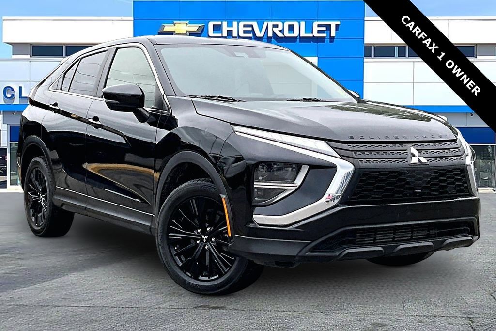 Black 2022 Mitsubishi Eclipse Cross LE S-AWC AWD SUV / Crossover All-Wheel Drive Continuously Variable Transmission