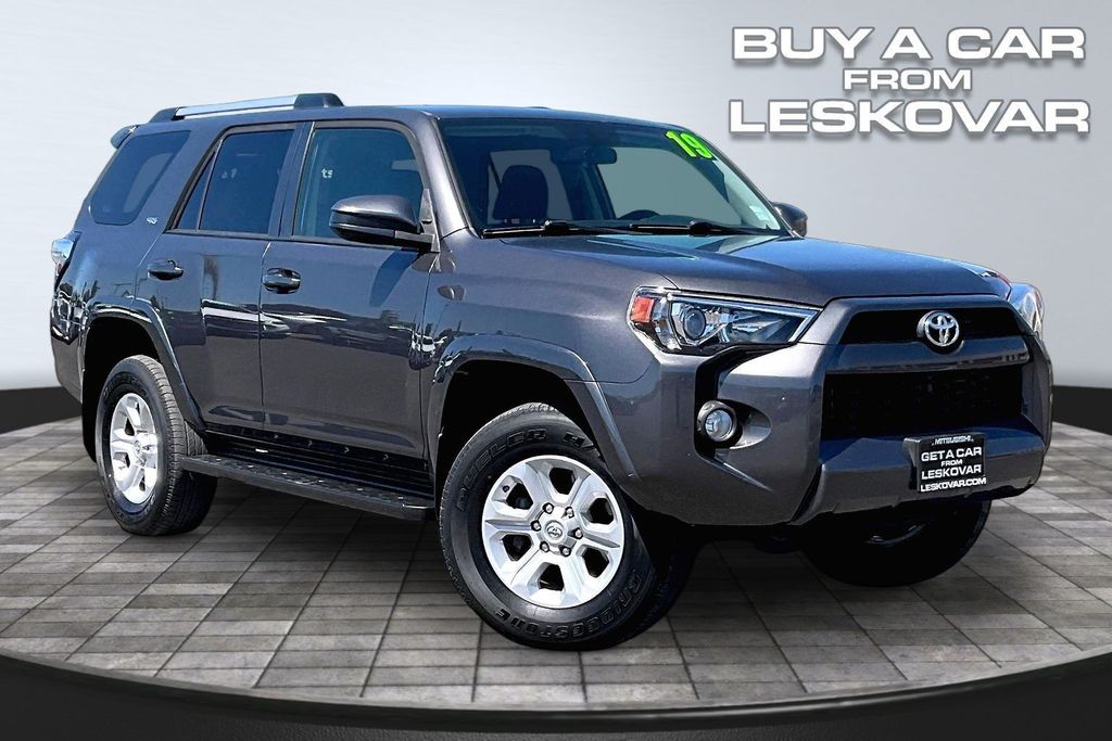 Magnetic Gray Metallic 2019 Toyota 4Runner SUV / Crossover Four-Wheel Drive 5-Speed Automatic Overdrive