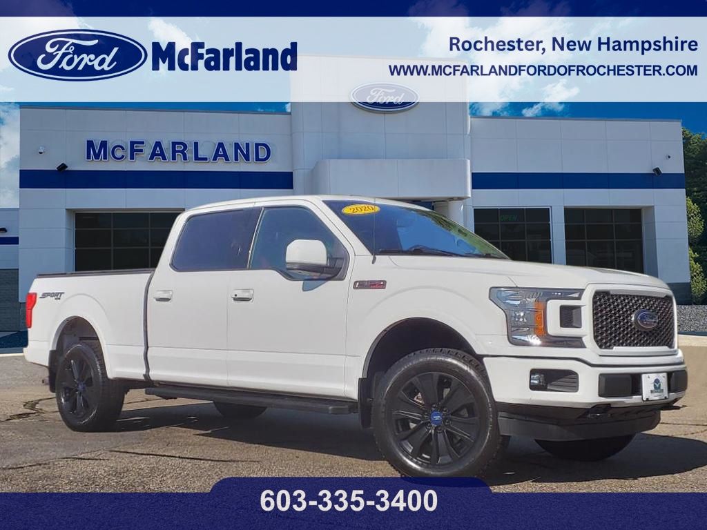 Oxford White 2020 Ford F-150 Pickup Truck Four-Wheel Drive Automatic