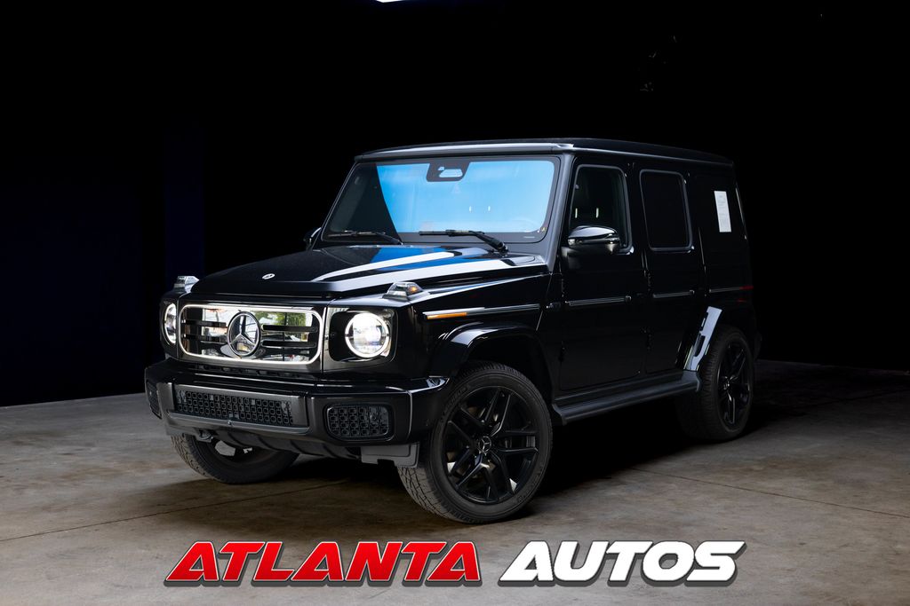 Obsidian Black Metallic 2025 Mercedes-Benz G-Class SUV / Crossover All-Wheel Drive 2-Speed Automatic