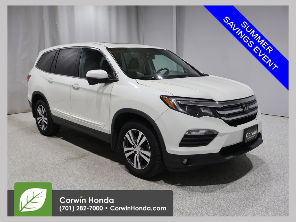 White 2018 Honda Pilot SUV / Crossover All-Wheel Drive 6-Speed Automatic