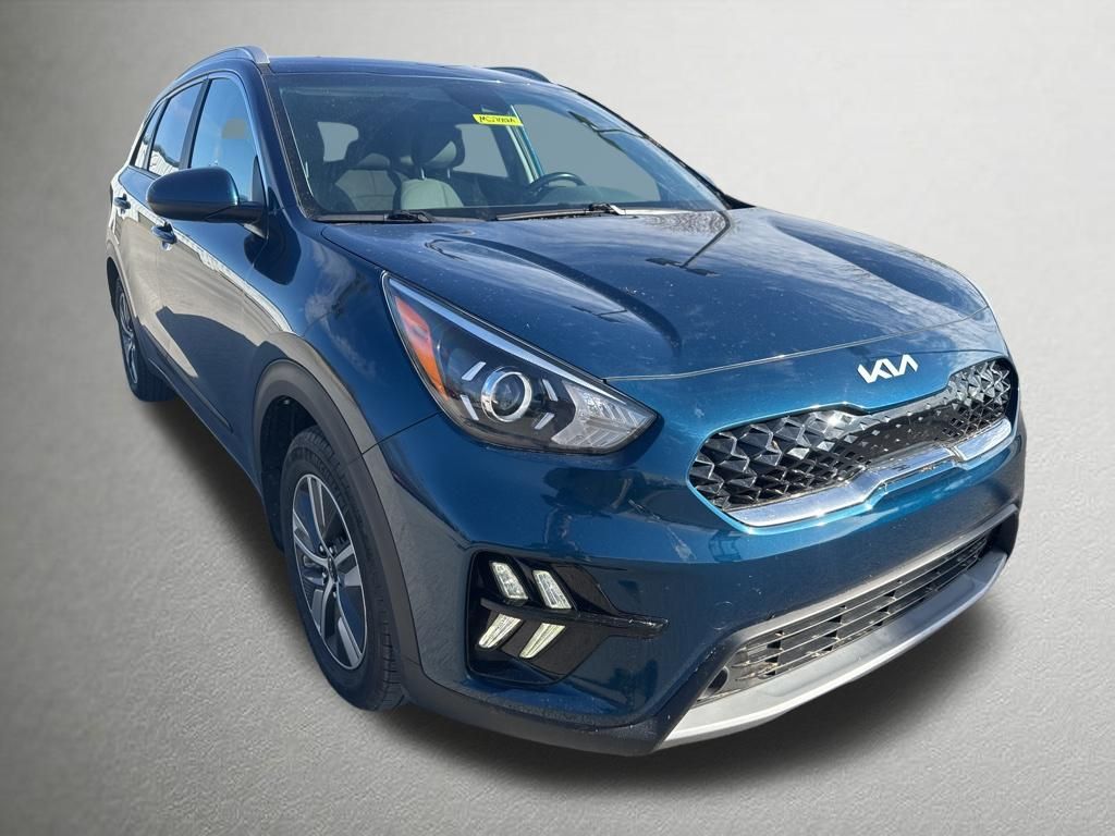 Deep Cerulean 2022 Kia Niro LXS FWD SUV / Crossover Front-Wheel Drive 6-Speed Automatic