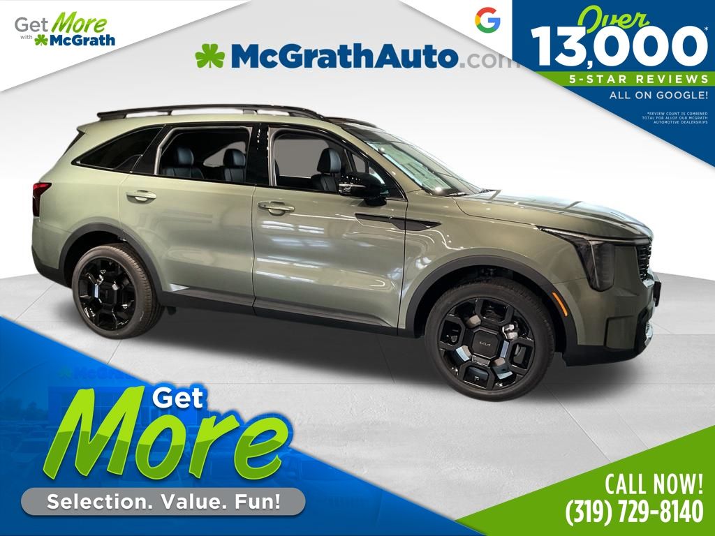 Jungle Green 2026 Kia Sorento SUV / Crossover All-Wheel Drive 8-Speed Dual Clutch