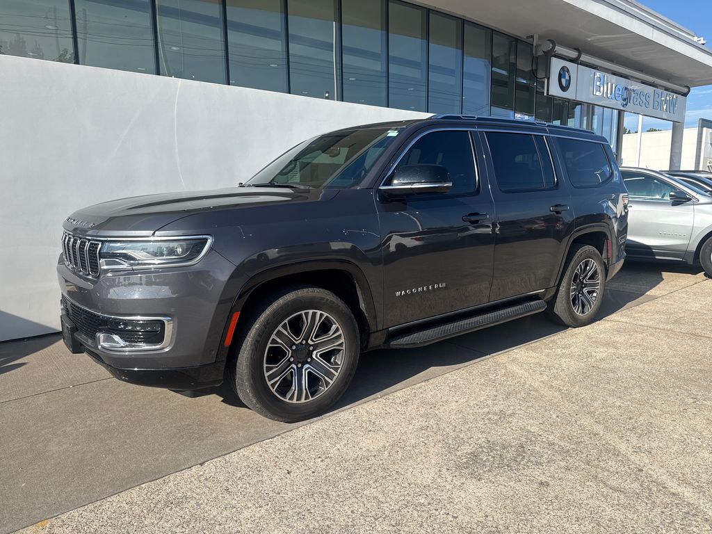 Baltic Gray Metallic Clearcoat 2023 Jeep Wagoneer SUV / Crossover Four-Wheel Drive 8-Speed Automatic