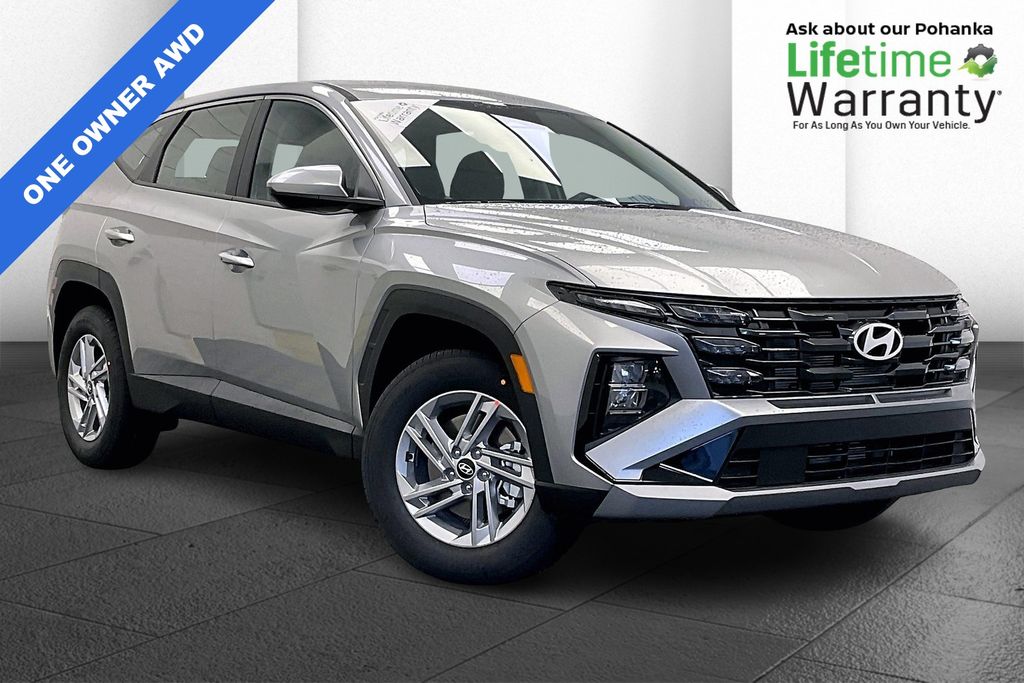 Silver 2026 Hyundai Tucson SE AWD SUV / Crossover All-Wheel Drive Automatic