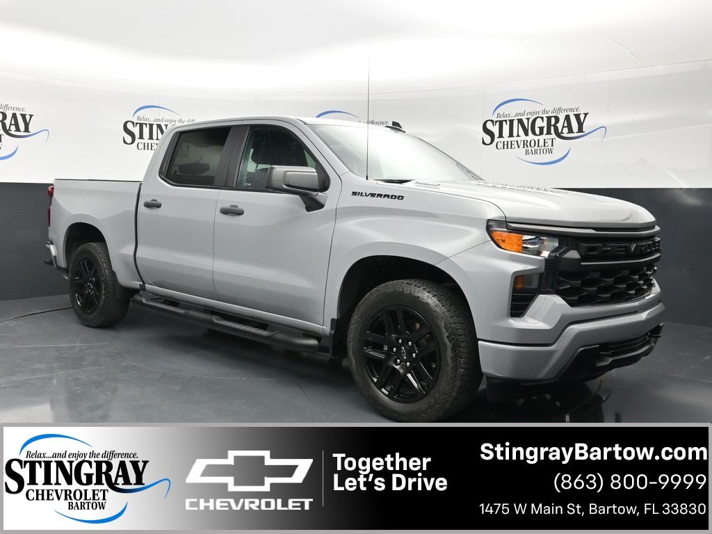 2024 Chevrolet Silverado 1500 Custom Crew Cab RWD