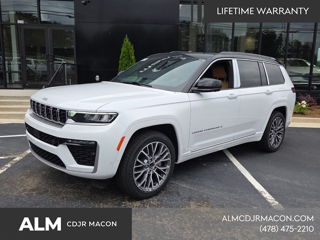 New 2026 Bright White Clear-Coat Exterior Paint Jeep Summit image 4