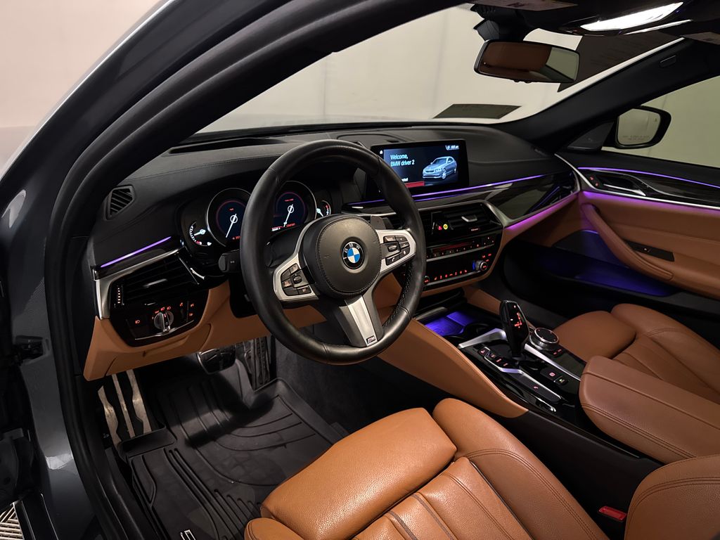 Certified Used 2018 Blue BMW 530i image 6