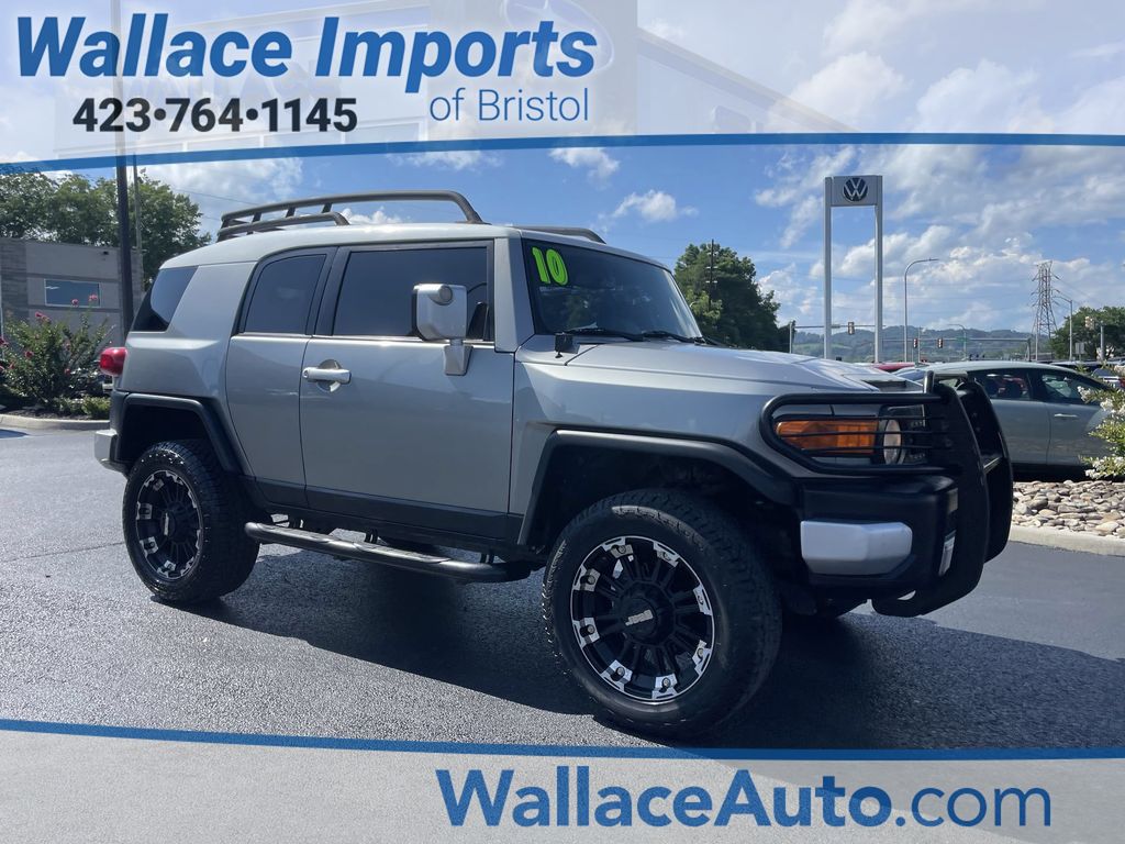 Silver 2010 Toyota FJ Cruiser SUV / Crossover Four-Wheel Drive
