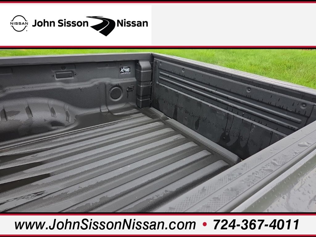 Gray (Gun Metallic) 2025 Nissan Frontier Pickup Truck Four-Wheel Drive 9-Speed Automatic Overdrive