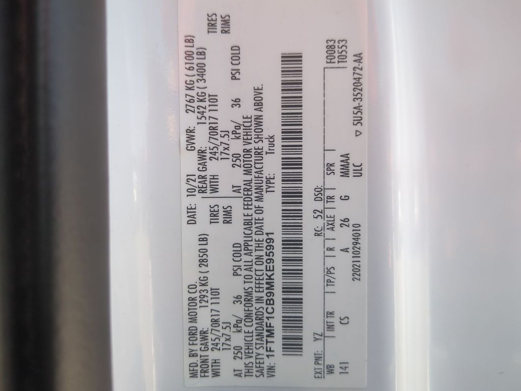 2021 Ford F-150 XL