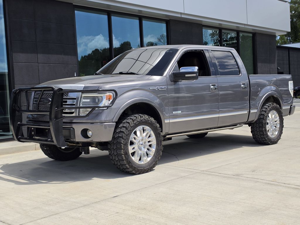Sterling Gray Metallic 2013 Ford F-150 Platinum SuperCrew Pickup Truck 4X2 6-Speed Automatic