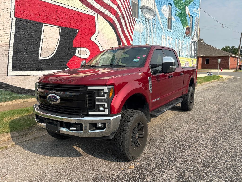 Ruby Red Metallic 2017 Ford F-350 Super Duty Pickup Truck Four-Wheel Drive 6-Speed Automatic