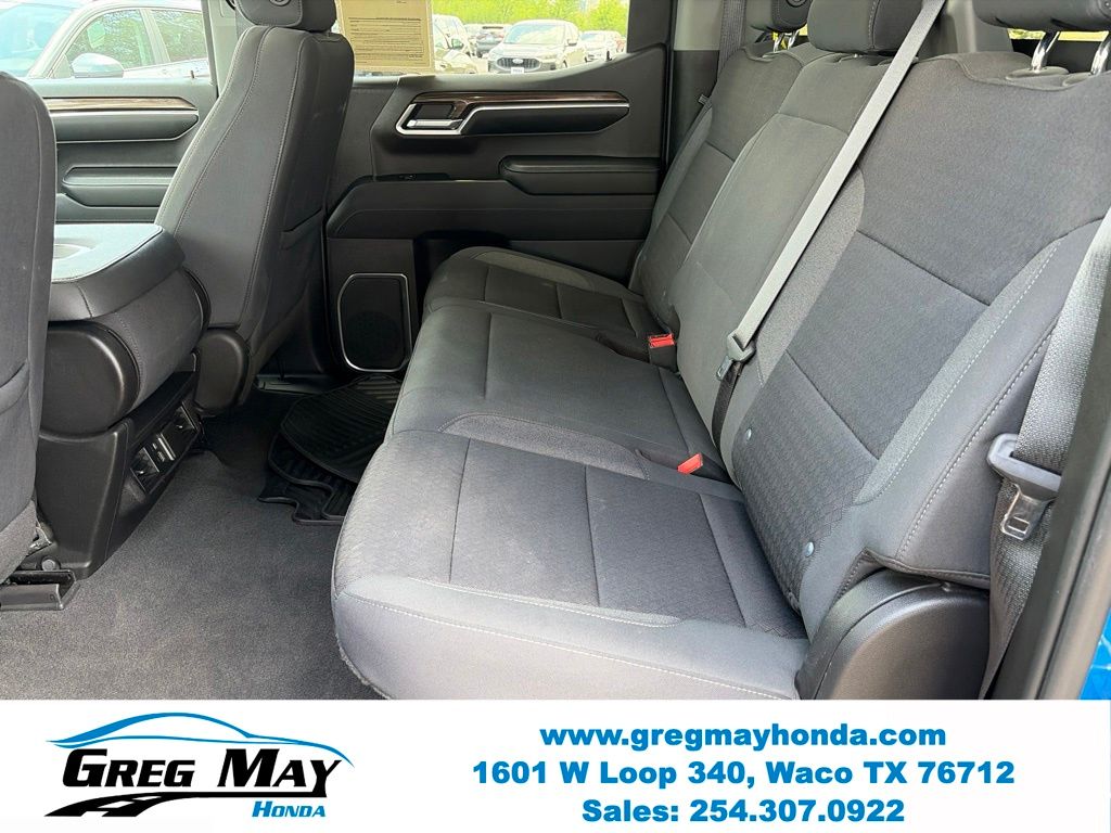 2022 Chevrolet Silverado 1500 LT Blue at Greg May Honda