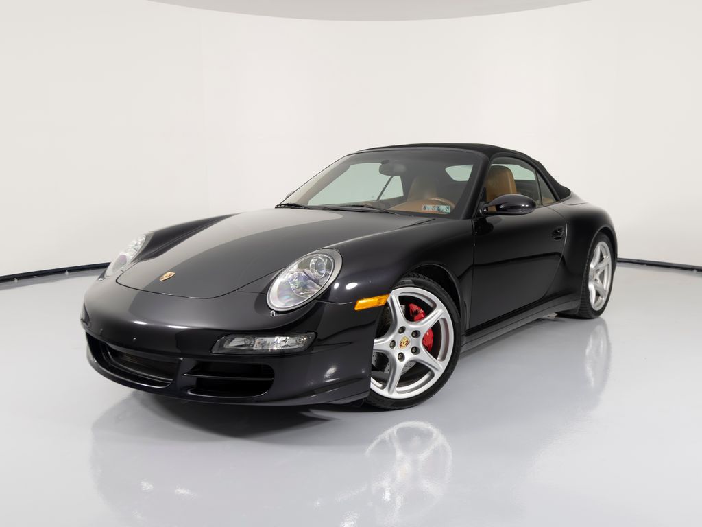 Basalt Black Metallic 2006 Porsche 911 Carrera 4S Convertible AWD Convertible All-Wheel Drive 5-Speed Automatic