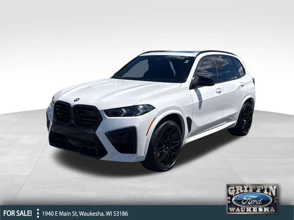 Alpine White 2025 BMW X5 M SUV / Crossover All-Wheel Drive 8-Speed Automatic
