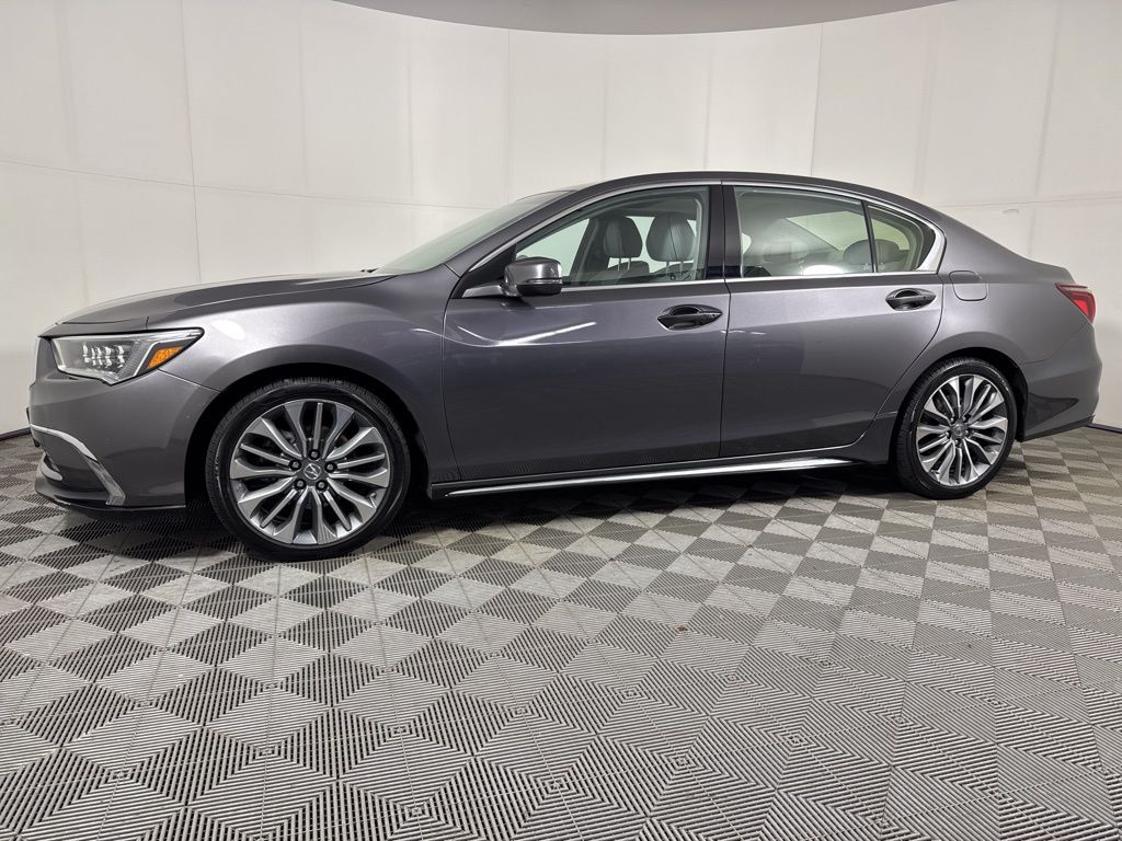 Gray (Modern Steel Metallic) 2018 Acura RLX FWD with Technology Package Sedan Front-Wheel Drive Automatic