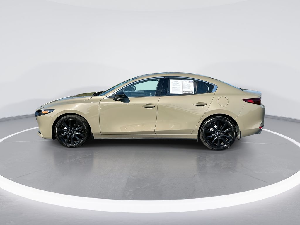 2025 Mazda Mazda3 2.5 Carbon Turbo Beige at Stokes Mazda