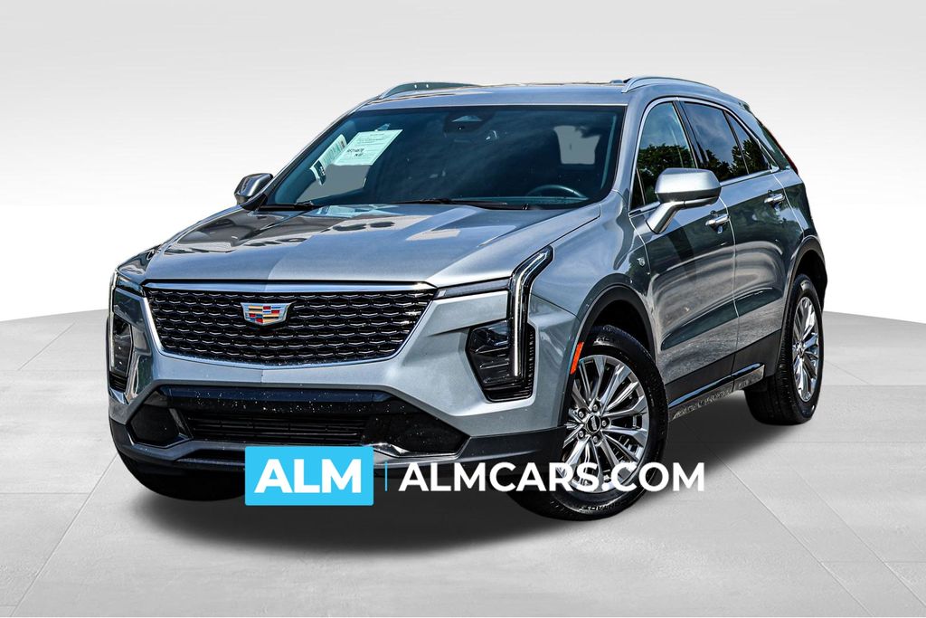 Argent Silver Metallic 2024 Cadillac XT4 SUV / Crossover Front-Wheel Drive 9-Speed Automatic