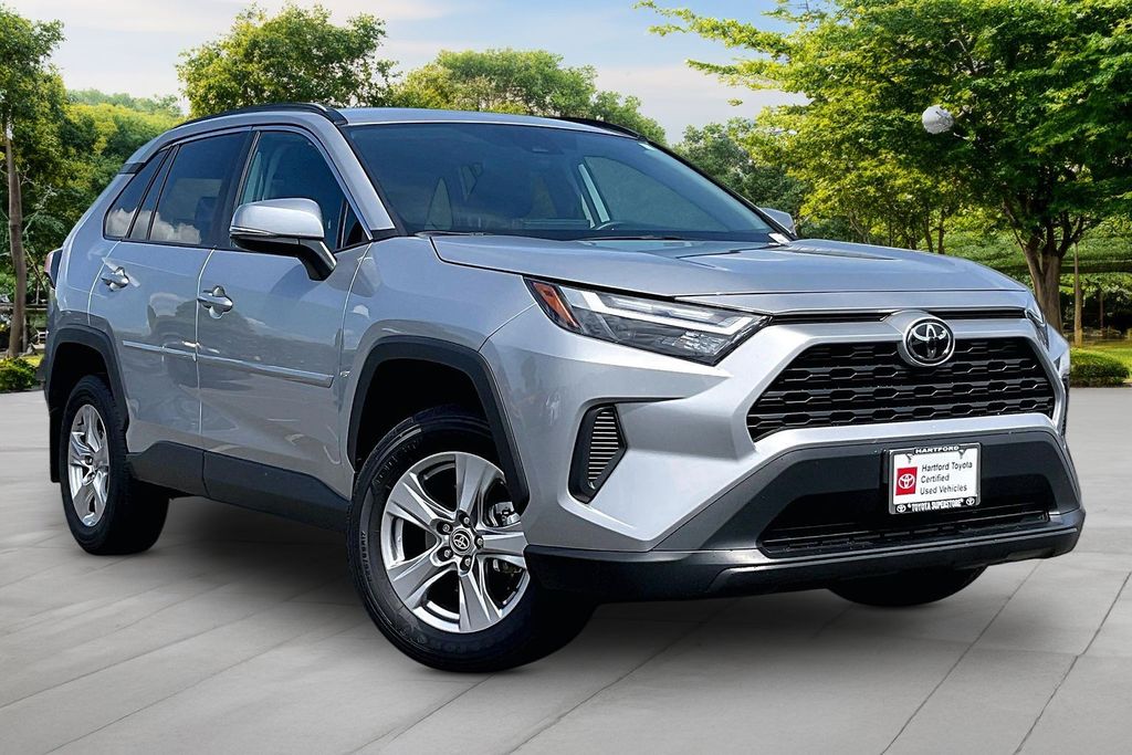 Silver Sky Metallic 2025 Toyota RAV4 SUV / Crossover All-Wheel Drive 8-Speed Automatic