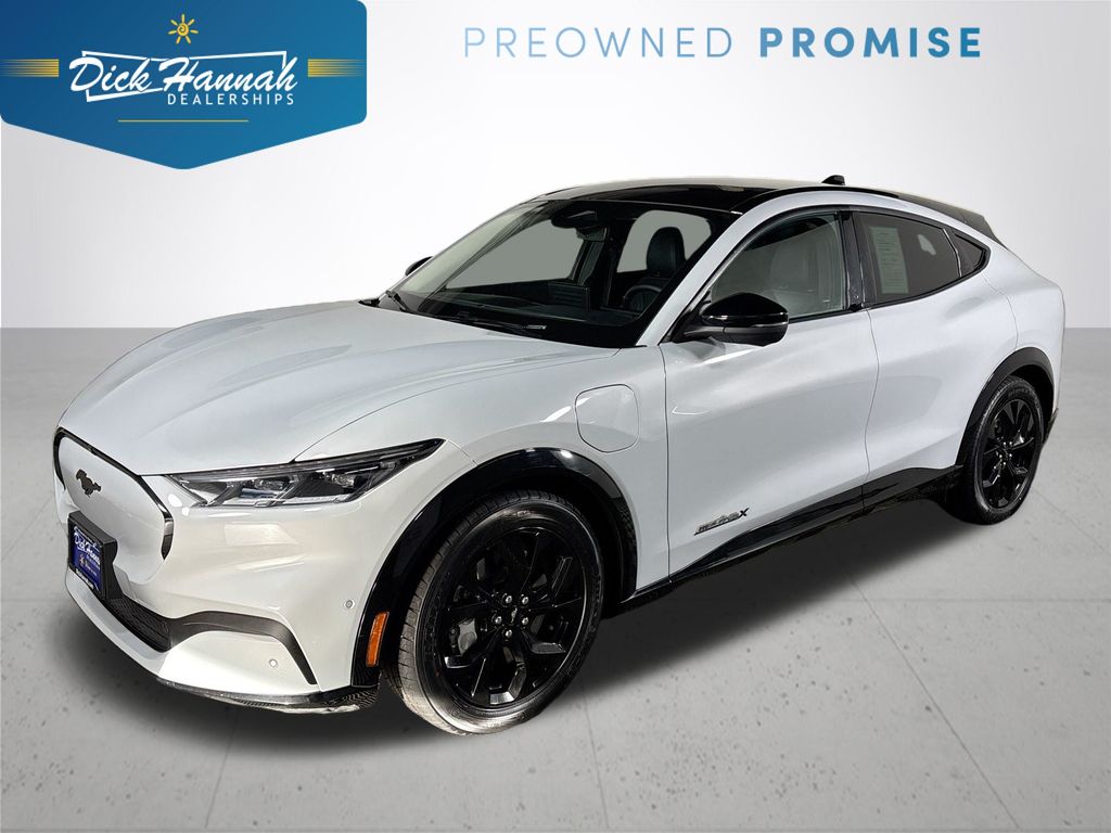 White Metallic 2023 Ford Mustang Mach-E Premium AWD SUV / Crossover All-Wheel Drive Automatic