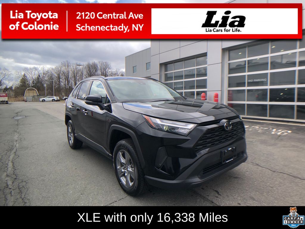 Midnight Black Metallic 2025 Toyota RAV4 XLE AWD SUV / Crossover All-Wheel Drive 8-Speed Automatic