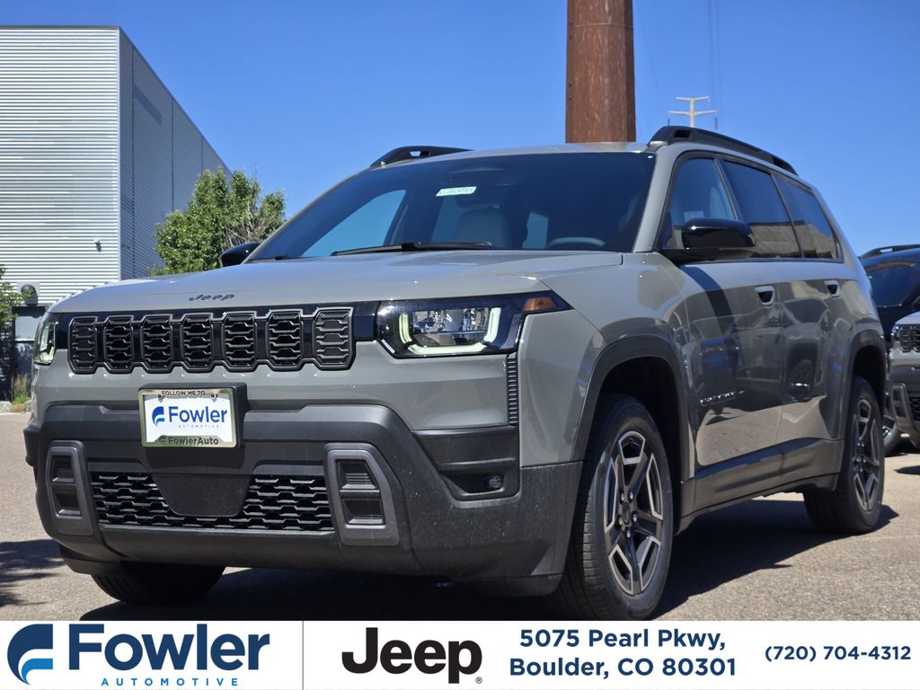 Sting-Gray Clearcoat 2026 Jeep Cherokee SUV / Crossover Four-Wheel Drive Continuously Variable Transmission