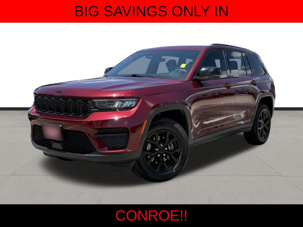 2025 Jeep Grand Cherokee Altitude X Red at Central Houston Nissan