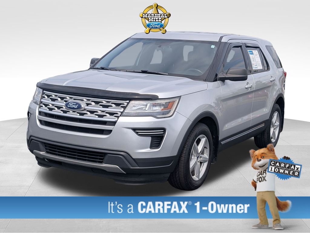 Ingot Silver 2019 Ford Explorer SUV / Crossover Front-Wheel Drive 6-Speed Automatic